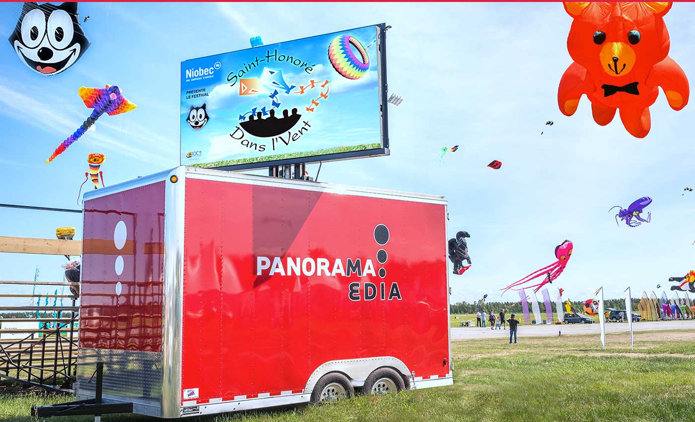 Écrans vidéo géants et mobiles pour vos événements! 